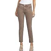 Jag Jeans Womens Cassie Mid Rise Slim Straight Leg Jeans & Pants - Legacy