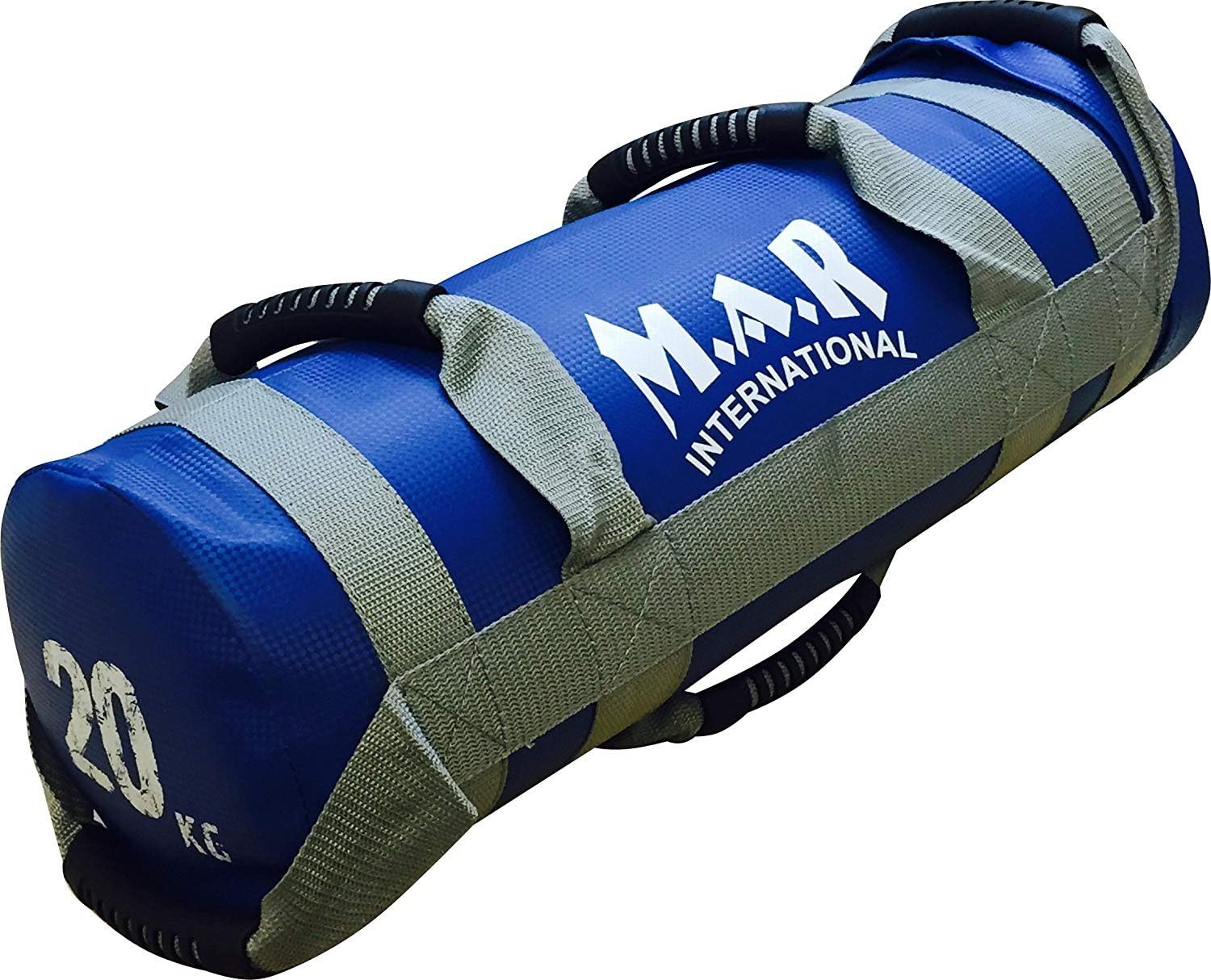 MAR | Power Bag Sand Bags Weight Training Gym Equipment, 5kg 10kg 15kg 20kg 25kg 30kg, Fitness Equipment Training Sandbag Weights Home Exercise and Gym Fitness Weight Bags (5kg-30kg)