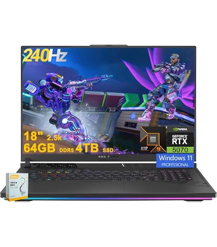 Amazon.com: ASUS ROG Strix G18 (2025) Gaming Laptop, NVIDIA RTX