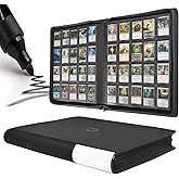 Premium 2000 Pocket Card Binder - 20 Pocket Trading Card Binder with Sleeves Fits 2000 Cards, Ringless Card Album for TCG - M