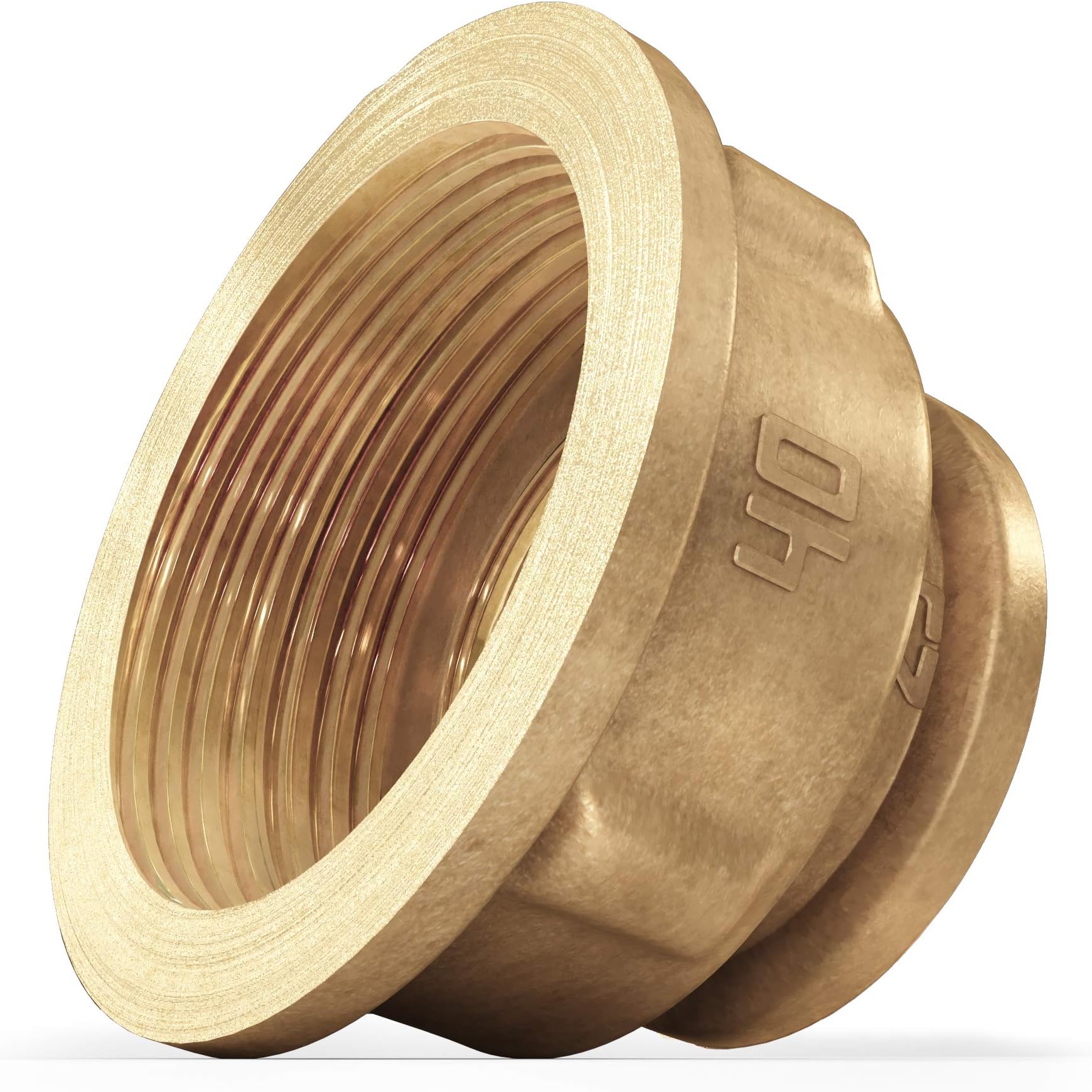 Reducing Coupling 1"x Female x 1 ½ “ Female - Brass Coupling 1 inch x 1 ½ inch Female Brass Pipe Fitting