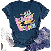 90s Shirt for Women Back to The 90's Shirt Vintage 1990s Theme Party Shirt Retro Casual Loose Tee Tops
