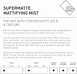 Lock Stock & Barrel Supermatt Mattifying Mist 100ml for Textured Matte Finish view 5