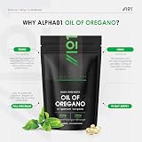 ALPHA01 130mg Carvacrol Softgels 153mg Oregano Oil Greek 90 ct view 2