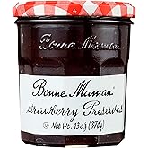 Bonne Maman Strawberry Preserves, 13 Ounce Jars (Pack of 6)