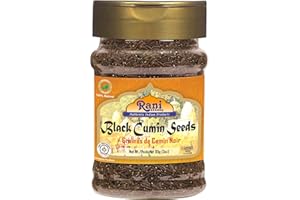 Rani Black Cumin Seeds (Kala Jeera/Bunium bulbocastanum) 3oz (85g) Natural ~ Gluten Friendly | NON-GMO | Kosher | Vegan | Ind