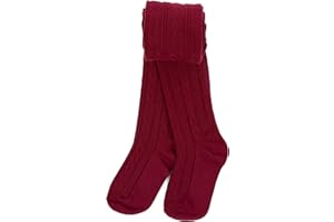 Leveret Girls Tights Baby/Toddler/Big Girls Cable Tight Variety if Colors (Size 6 Months-14 Years)