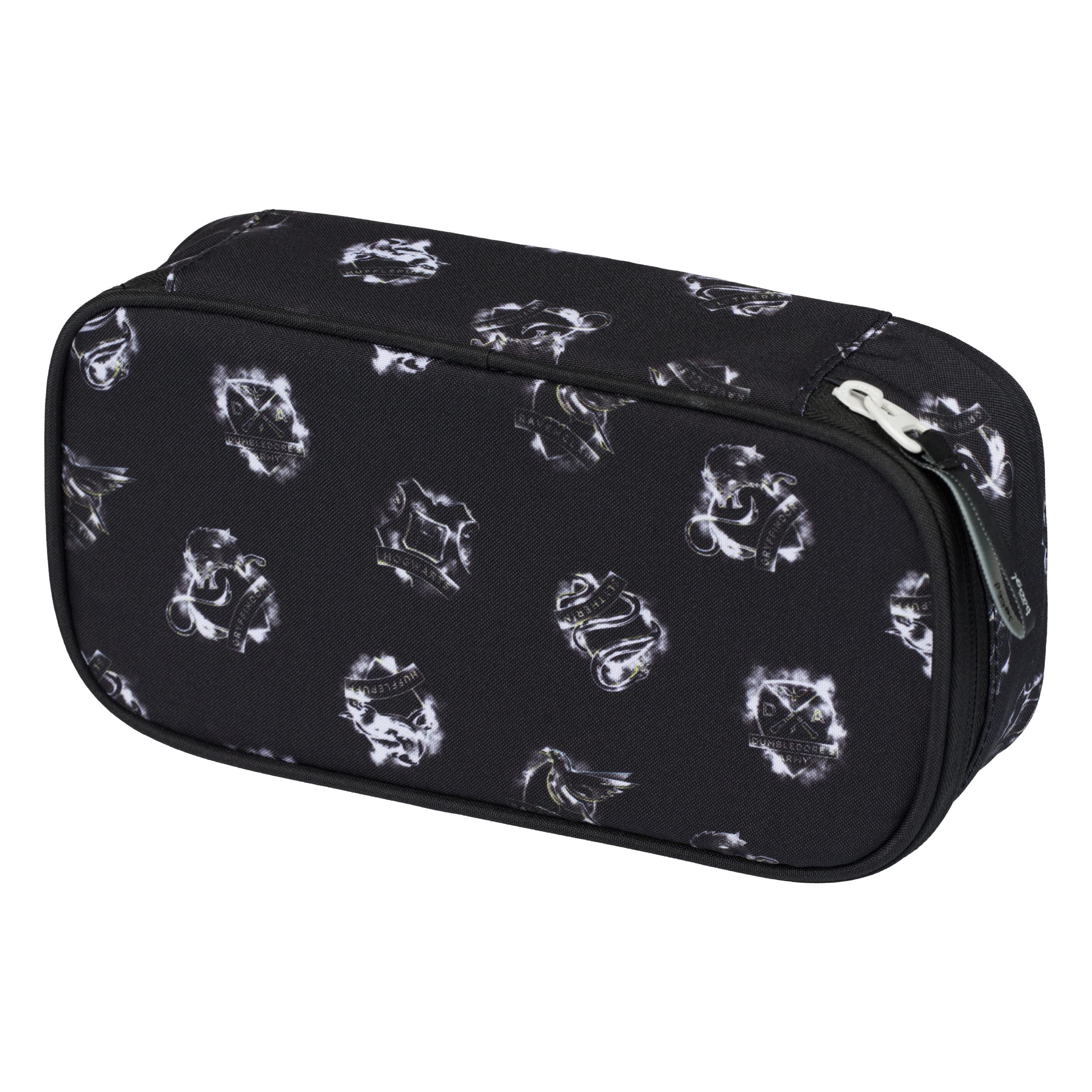 Baagl Harry Potter Hogwarts Pencil Case - Large Storage Space, 2 Compartments, School Supplies for Girls & Boys, Durable Polyester, 23 x 12 x 5 cm — image 1