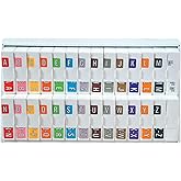 Doctor Stuff File Folder Alphabet Labels - Letter Y, Light Orange, 1"x1.5", 225 Labels Per Pack