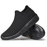 vibdiv Pull-on Shoes Women Sock Sneakers Walking Jogging Yoga Casual Lightweight Indoor Outdoor