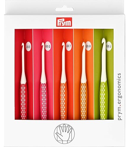 Amazon.com: Prym Tunisian Crochet Hook Set, Natural, 3.5-8mm