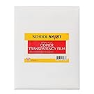 School Smart Copier Transparency Film Without Sensing Strip - 8 1/2 x 11 inches - Pack of 100