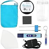 FromBora Colloidal Silver Generator Kit &ndash; 99.99% Pure Silver Wire, TDS Meter, Laser, Jar &amp; Travel Bag &ndash; Constant Current Machine for True Nano Particles at Home