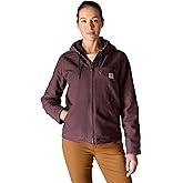 Carhartt Women's Loose Fit Washed Duck Sherpa Lined Jacket