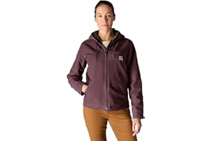 Carhartt Women's Loose Fit Washed Duck Sherpa Lined Jacket