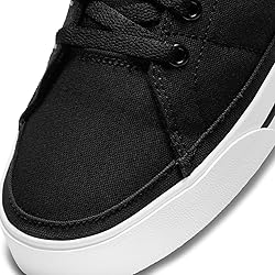 NIKE Men's Training Gymnastics Shoe, Black White, 7