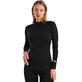 Merino Wool Base Layer Women - 100% Merino Half Zip Sweater Women Lite, Midweight, Heavyweight Thermal Shirts and Socks