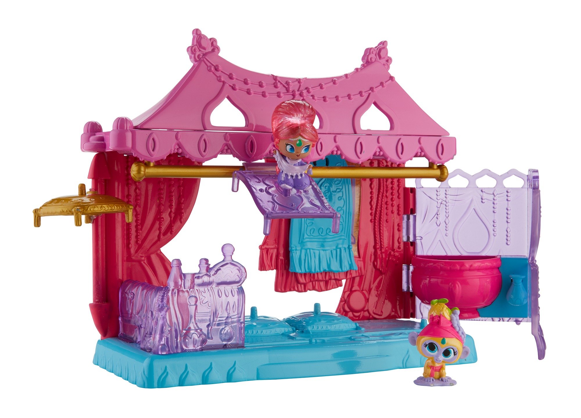 Mattel DTK48 Fisher-Price Shimmer and Shine Teenie Genies Magic Carpet Shop