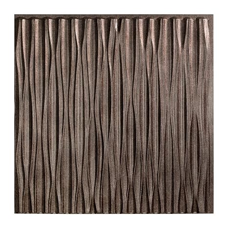 Amazon Com Fasade Easy Installation Dunes Vertical Smoked