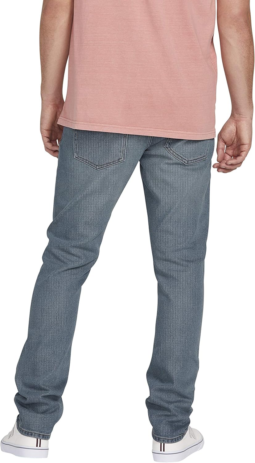 volcom men's vorta slim fit stretch denim jean