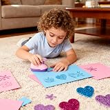 XUBX 4 Pcs Craft Punch Set Butterfly Star Heart Snowflake Embossing view 5