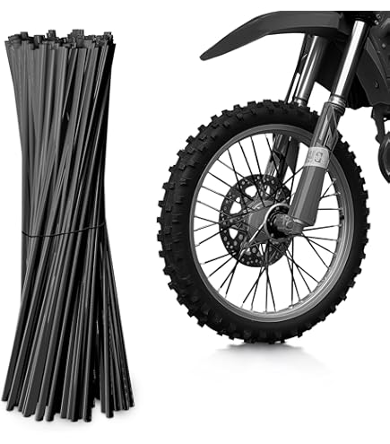 Llanta Universal De 72 Piezas Rueda De Motocross Spoke Wraps