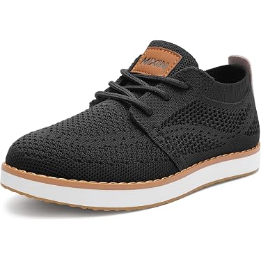 casual dress shoes for boys Amazon Best Sellers: Best Boys' Oxfords and these stylish oxfords exchange_fee:FREE Color:Navy Rose Gold Bright Orange with Black