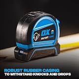 OX Tools OX Pro Dual Auto Lock Tape Measure 5m view 3