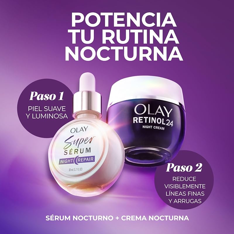Super Sérum Facial de Noche 5 en 1 con Niacinamida, 30ml