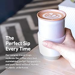 NOVA CERAMICS Coffee Travel Mug – Reusable To Go