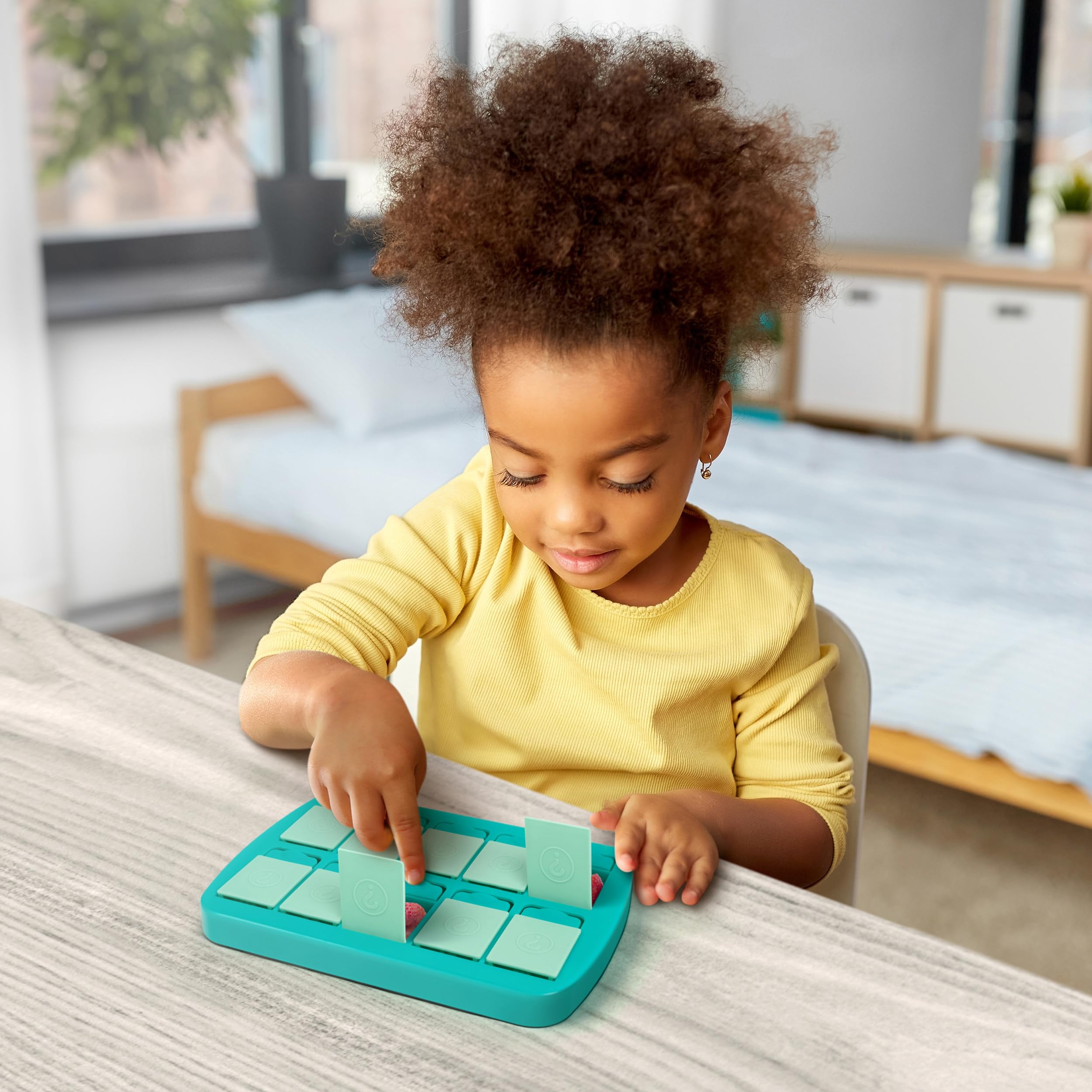 Genuine Fred MINI Match UP Memory Snack Tray, Fun Interactive Game for Kids, Travel,Friendly 8.5
