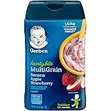gerber probiotic rice banana apple cereal