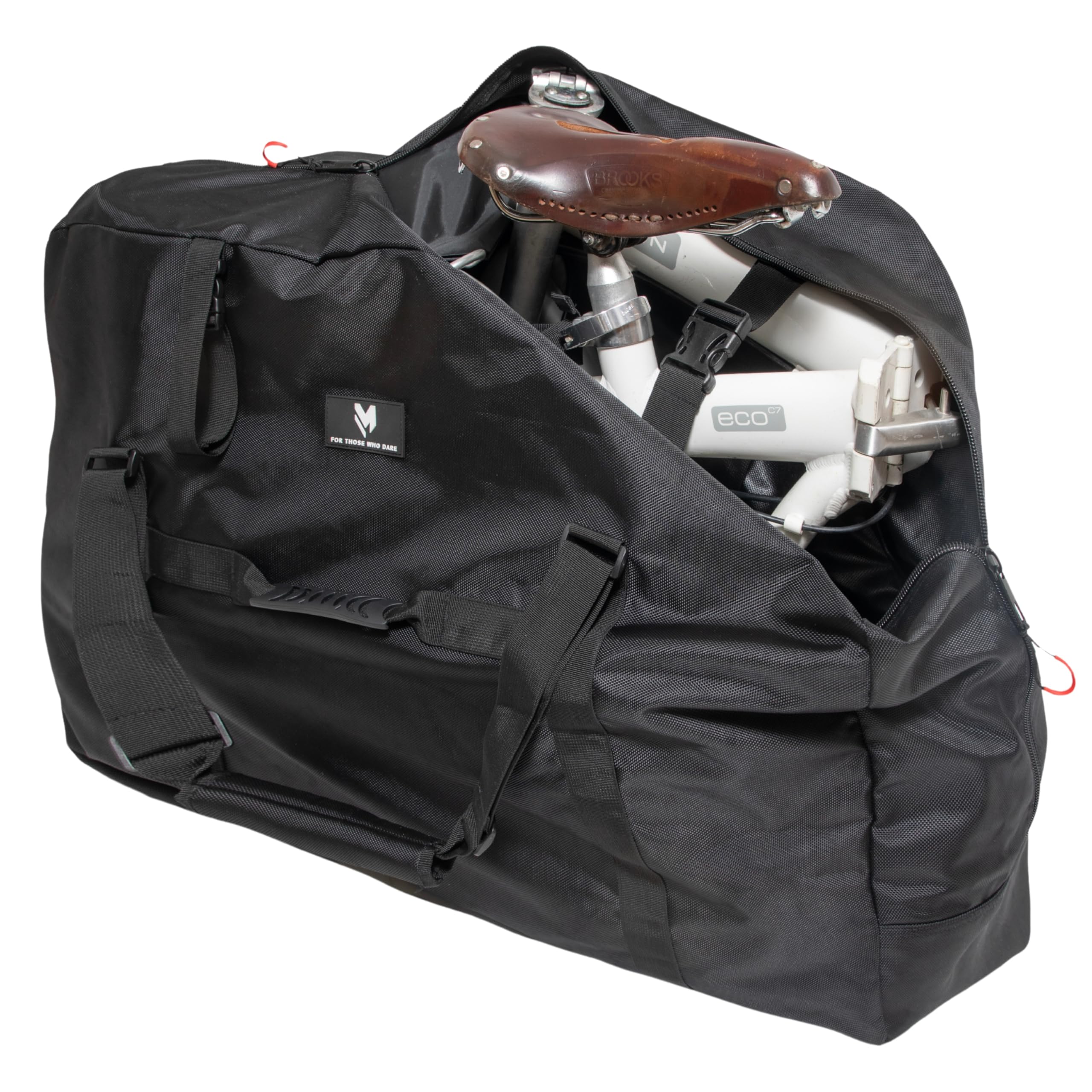 lamaki Bike Travel Bag XL for Folding Bicycles 14-20" - Bike Storage Cover - Universal Size Compatible with All Major Brands - Ideal for Storage & Travel