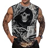 RASBCTK Mens Tank Tops Sleeveless Shirts Muscle Workout Gym Hawaiian Beach Graphic T Shirt