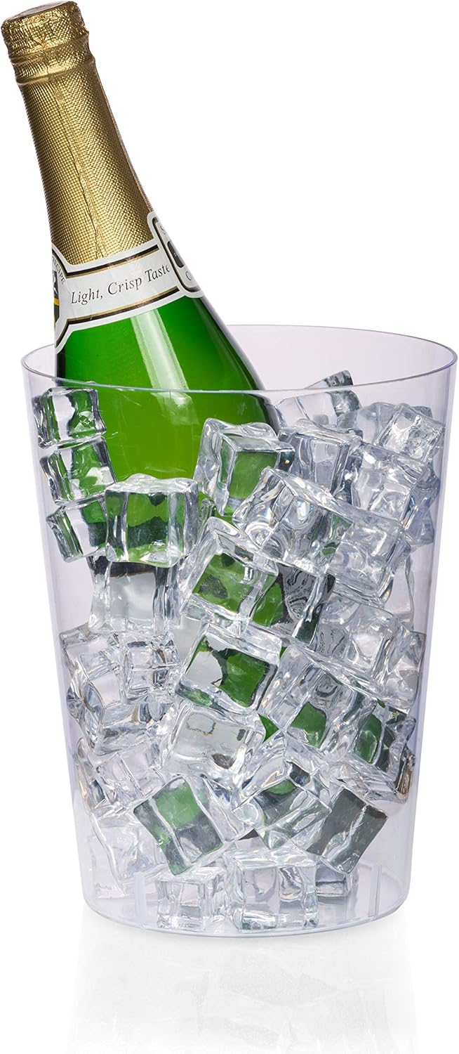 large plastic ice bucket