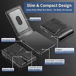 Slim RFID Blocking Wallet for Men - Minimalist