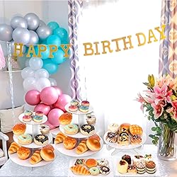 7 Pieces Cake Stand Set 3-Tier Cardboard Cupcake