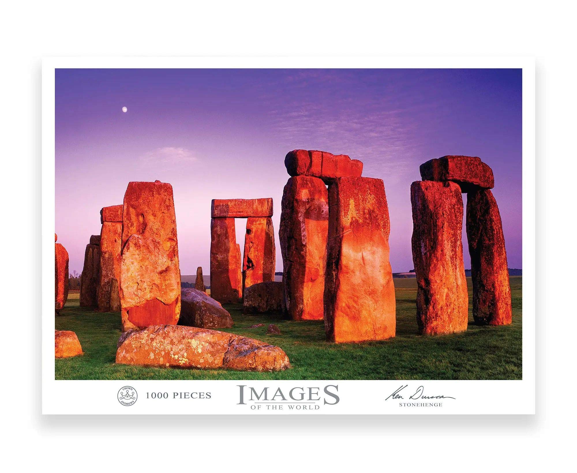 Crown & Andrews Puzzles 911795.006 WMB Ken Duncan 1000 Pieces Jigsaw Puzzles For Teens and Adults - Stonehenge 1000 Piece Jigsaw Puzzle