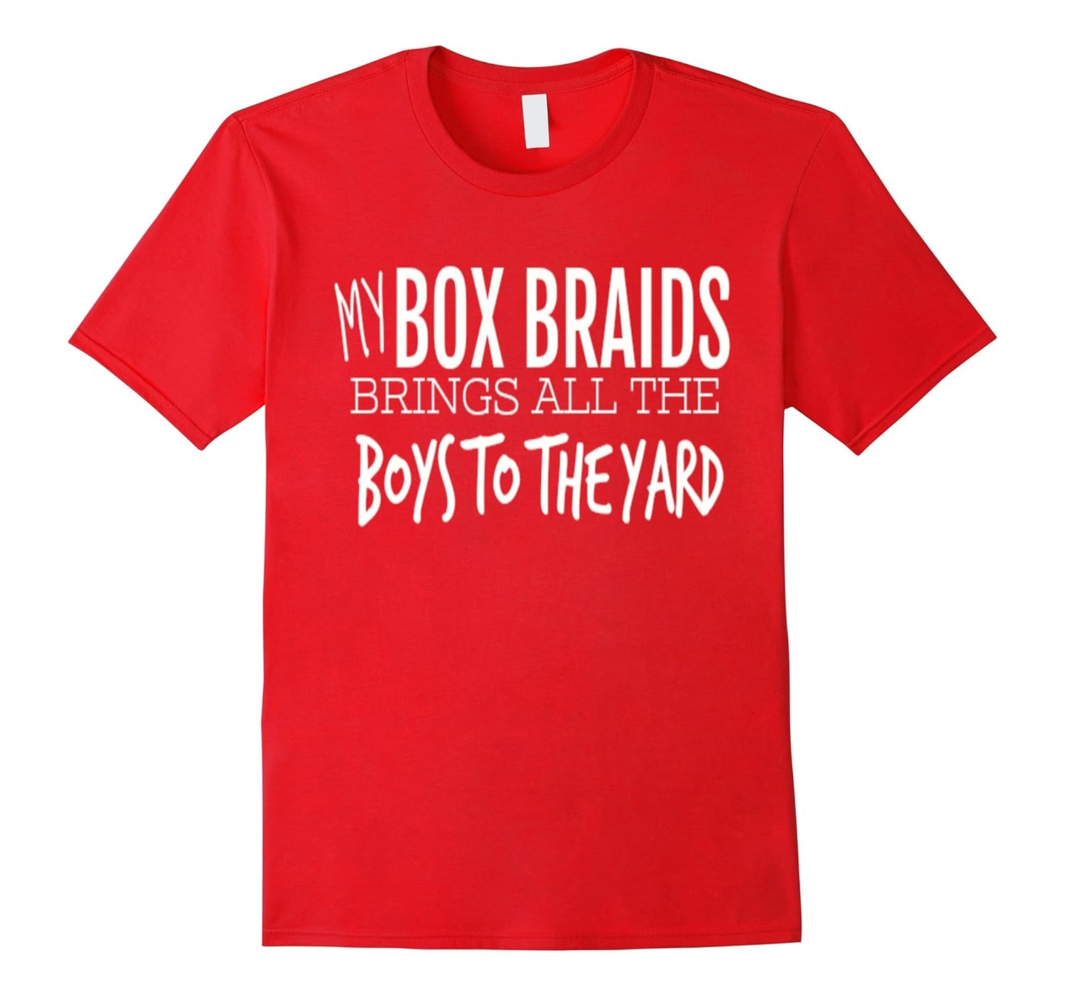 My Box Braids Natural Hair Tshirt-Rose