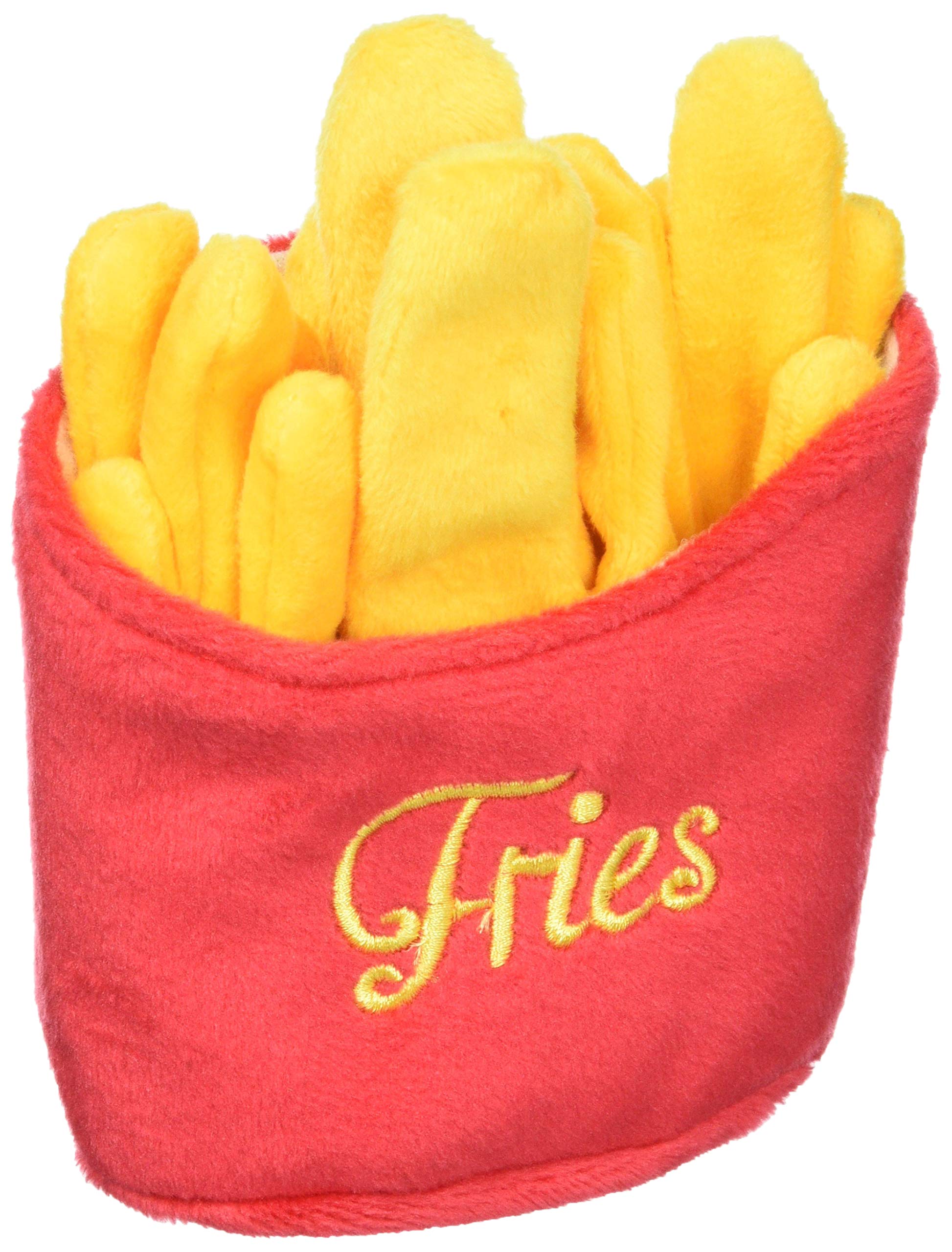 P.L.A.Y. American Classic Frenchie Fries Dog Toy – Durable Plush with Squeaker & Crinkle Sound – Eco-Friendly, Chew-Resistant, Machine Washable – Fun Food-Inspired Dog toy