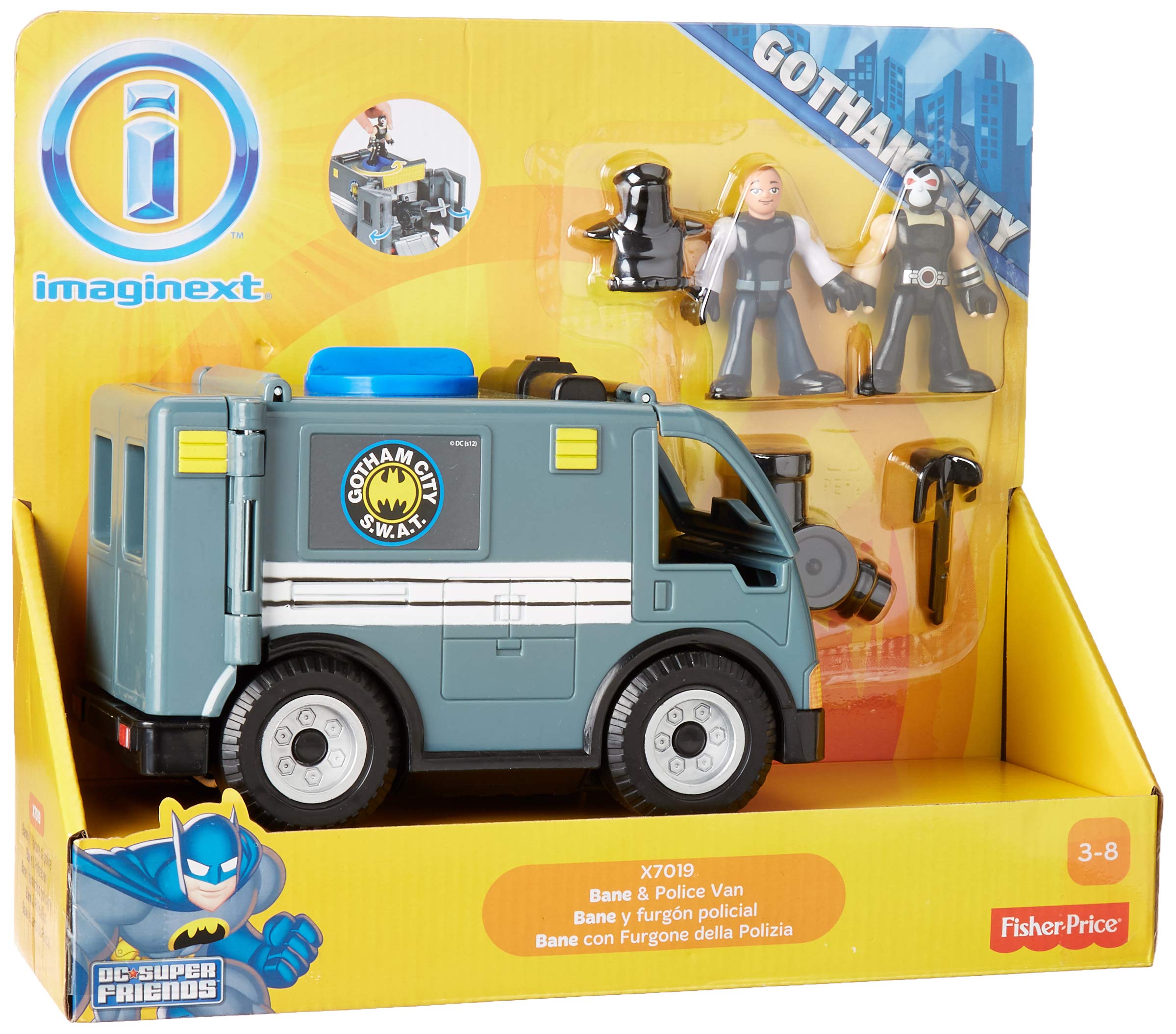 imaginext bane vehicle