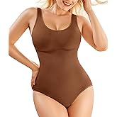 Nebility Bodysuit Shapewear for Women Tummy Control Body Shaper Faja Waist Trainer Seamless Body Suit Going Out Tops