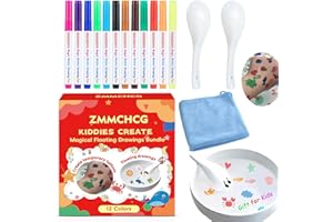 Magical Floating Drawings Bundle - Kiddies Create Magic Floating Drawings, Magical Drawing Pens for Kids in Water, Art Marker