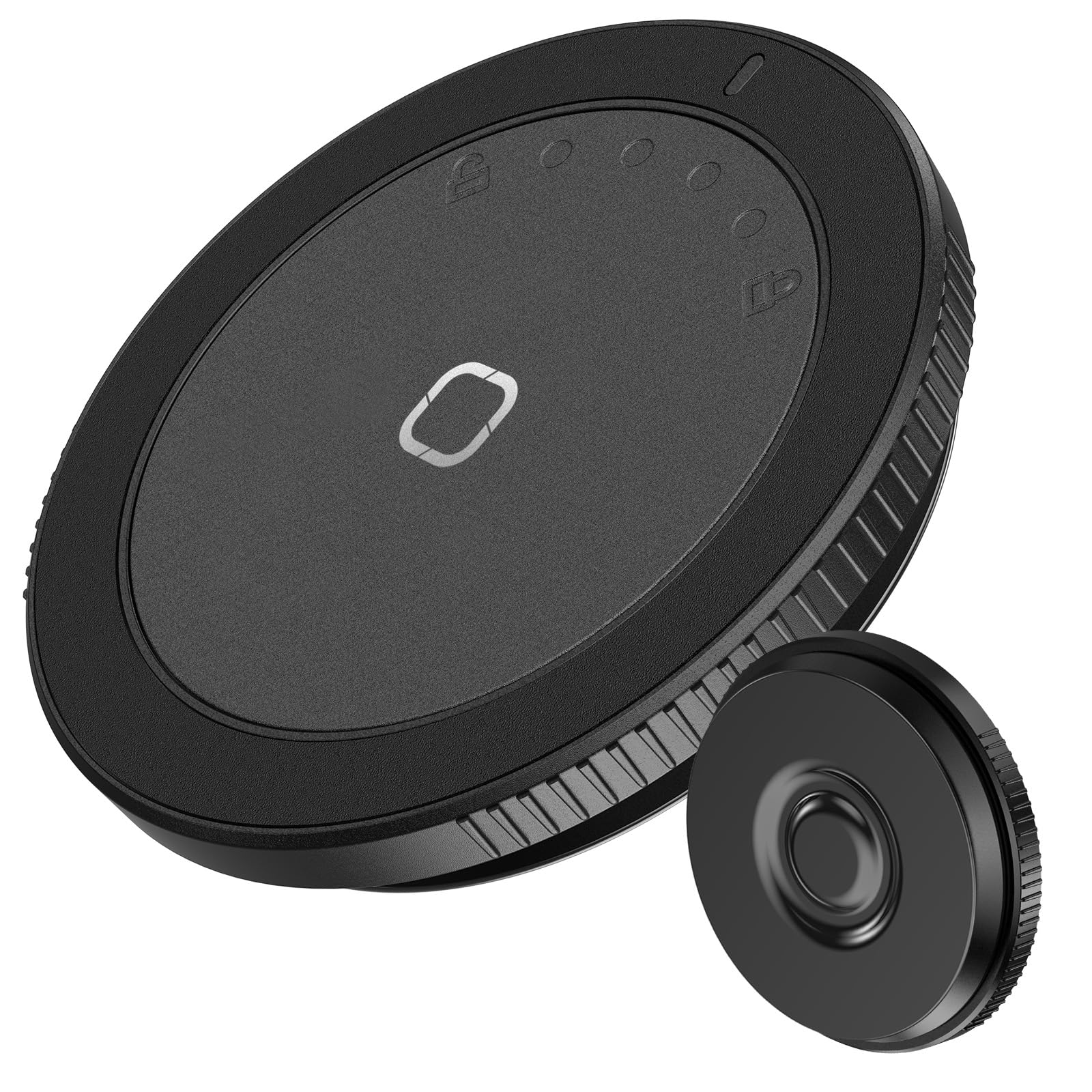 Magnetic Suction Cup Phone Mount for MagSafe Case,Upgraded Super Suction Octo Cup Buddy Sticky Grip for iPhone Removable Hand-Free Selfie/Video for TikTok/Instagram Influence Creator (Black)