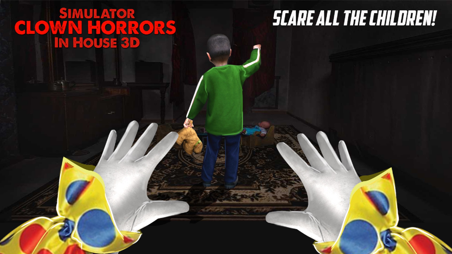 Simulator Clown Horrors In House 3D Apps & Games