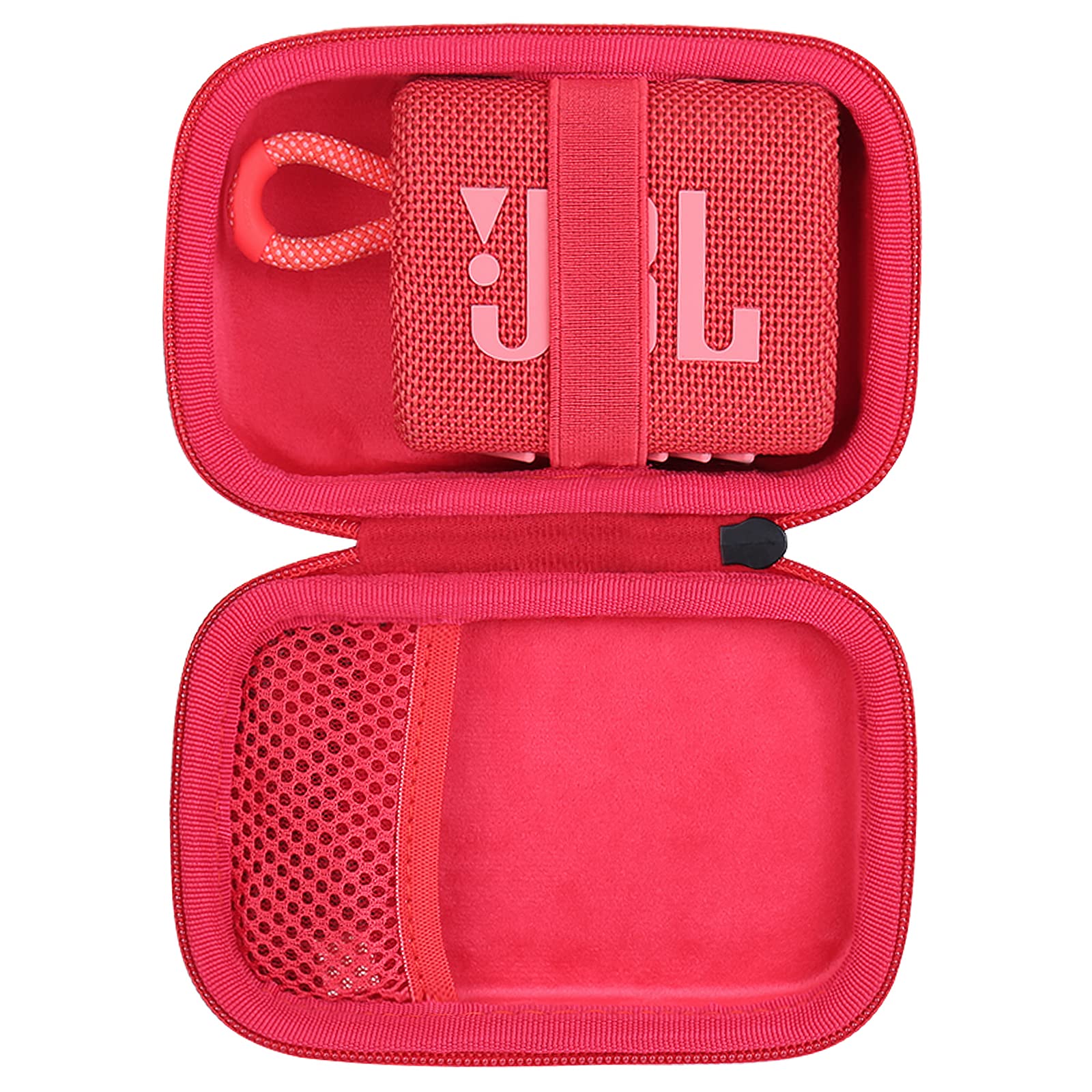co2CREA Hard Carrying Travel Case for JBL GO 3 /Go 4 /GO 5 Ultra Portable Waterproof Bluetooth Speaker,(Case Only,Speaker not included)