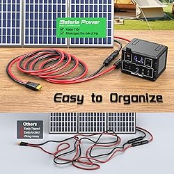 Bateria Power Solar to XT60 Charge Extension Cable