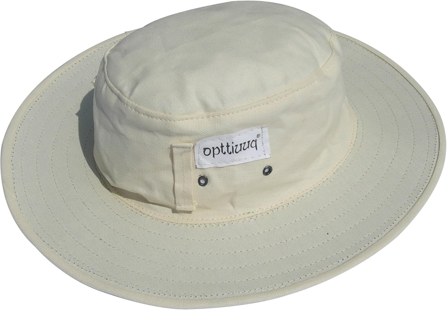UPFRONT Opttiuuq Cricket Sun Hat with Sunglasses Holder. Wide Brim Sun