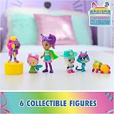 DreamWorks Gabby’s Dollhouse Celebration Figures with Gabby Girl 6pc Set view 3