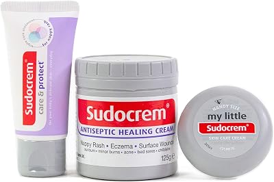 Sudocrem Nappy Rash Kit Care & Protect 30g Antiseptic 125g My Little Sudocrem